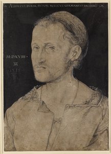 Porträt von Hans Burgkmair, 1518 von Albrecht Dürer