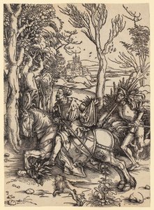 Reiter und Landsknecht von Albrecht Dürer