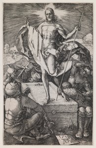 Auferstehung, aus der Serie „Die gravierte Passion“