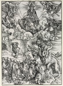 Offenbarung des Johannes: Tier mit Widderhörnern, 1511