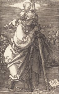 Heiliger Christophorus nach links gewandt, 1521