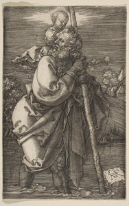 Heiliger Christophorus nach links gewandt, 1521