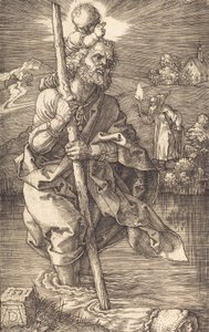 Heiliger Christophorus nach rechts gewandt, 1521