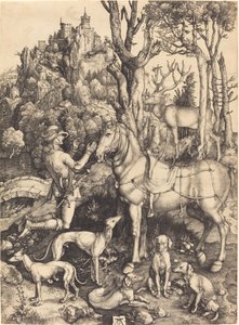 Heiliger Eustachius von Albrecht Dürer