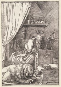 Der heilige Hieronymus in seiner Zelle von Albrecht Dürer