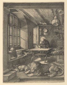 Heiliger Hieronymus in seinem Studierzimmer
