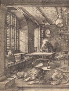 Heiliger Hieronymus in seinem Studierzimmer, 1514 von Albrecht Dürer