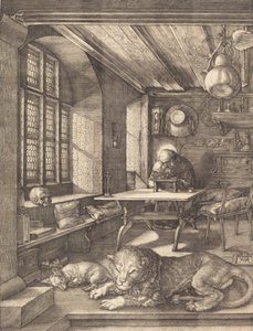 Der heilige Hieronymus in seinem Studierzimmer, 1514 von Albrecht Dürer