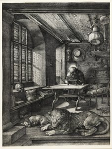 Heiliger Hieronymus in seinem Studierzimmer, 1514 von Albrecht Dürer