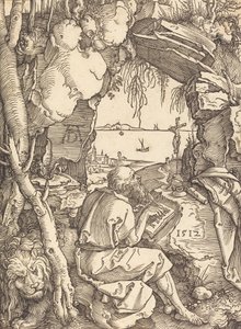 Heiliger Hieronymus in einer Höhle, 1512 von Albrecht Dürer