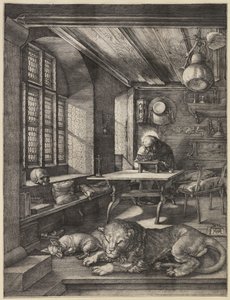 Heiliger Hieronymus in seinem Studierzimmer, 1514 von Albrecht Dürer