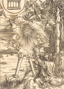 Johannes verschlingt das Buch von Albrecht Dürer