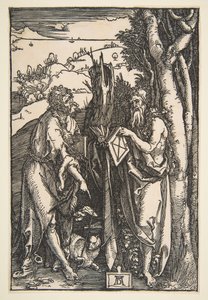 Heiliger Johannes der Täufer und Heiliger Onuphrius von Albrecht Dürer