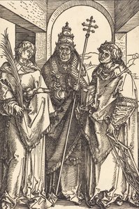 Heilige Stephanus, Sixtus und Laurentius von Albrecht Dürer