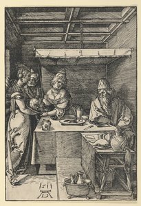 Salome erhält das Haupt von Johannes dem Täufer für ihre Mutter Herodias von Albrecht Dürer