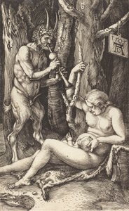 Satyrfamilie, 1505 von Albrecht Dürer