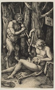 Satyrfamilie, 1505 von Albrecht Dürer