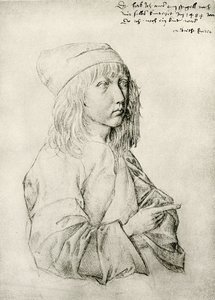 Selbstporträt des dreizehnjährigen Dürer