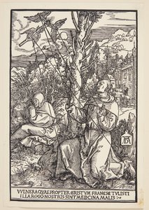 Der heilige Franziskus empfängt die Stigmata