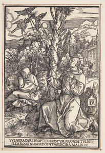 Der heilige Franziskus empfängt die Stigmata