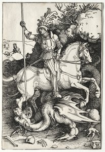 St. Georg tötet den Drachen