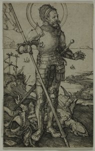 St. Georg zu Fuß von Albrecht Dürer