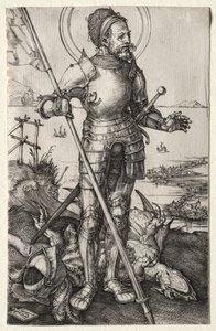 St. Georg zu Fuß von Albrecht Dürer