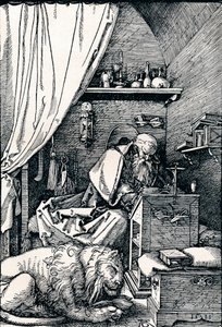 St. Hieronymus in seiner Zelle, 1511 1906 von Albrecht Dürer