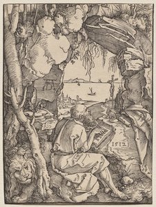 St. Hieronymus in einer Höhle