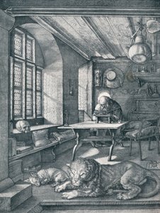 St. Hieronymus in seinem Studierzimmer, 1514 1906 von Albrecht Dürer