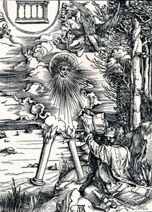 St. Johannes verschlingt das Buch, 1498