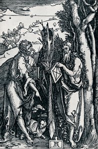 St. Johannes der Täufer und St. Onuphrius, 1504, 1906