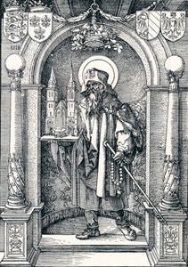 St. Sebaldus in der Nische, 1518 1906 von Albrecht Dürer