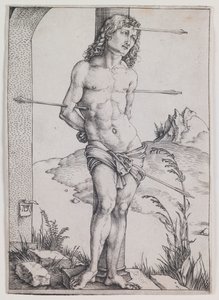 St. Sebastian an der Säule von Albrecht Dürer