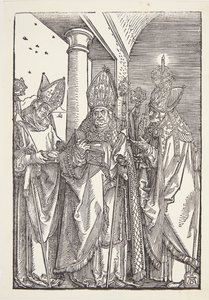 Die Heiligen Nikolaus, Ulrich und Erasmus von Albrecht Dürer