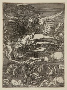Sudarium von einem Engel ausgebreitet von Albrecht Dürer