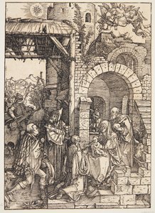 Die Anbetung der Könige von Albrecht Dürer