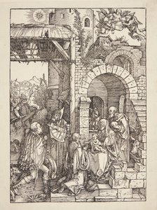 Die Anbetung der Könige von Albrecht Dürer