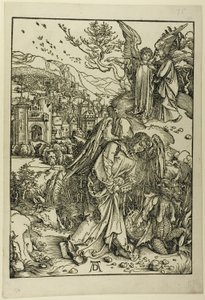 Der Engel mit dem Schlüssel des Abgrunds, aus der Apokalypse