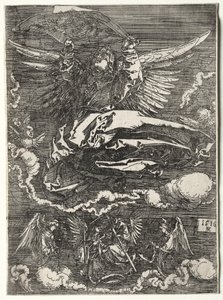 Der Engel mit dem Schweißtuch von Albrecht Dürer