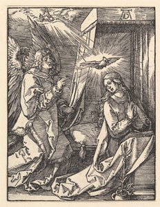 Die Verkündigung, aus "Die Kleine Passion" von Albrecht Dürer