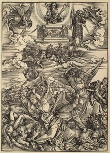 Die Apokalypse: Die vier rächenden Engel von Albrecht Dürer