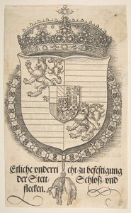 Die Waffen von Ferdinand I., König von Ungarn und Böhmen von Albrecht Dürer