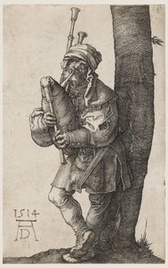 Der Dudelsackspieler von Albrecht Dürer
