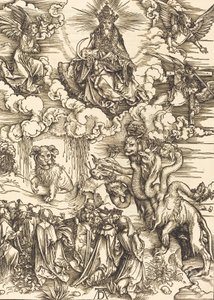 Das Tier mit zwei Hörnern wie ein Lamm, 1498