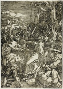 Der Verrat Christi, aus Die große Passion von Albrecht Dürer