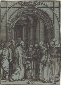 Die Verlobung der Jungfrau von Albrecht Dürer