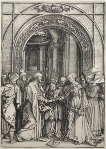 Die Verlobung der Jungfrau von Albrecht Dürer