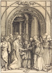 Die Verlobung der Jungfrau von Albrecht Dürer
