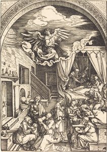 Die Geburt der Jungfrau von Albrecht Dürer